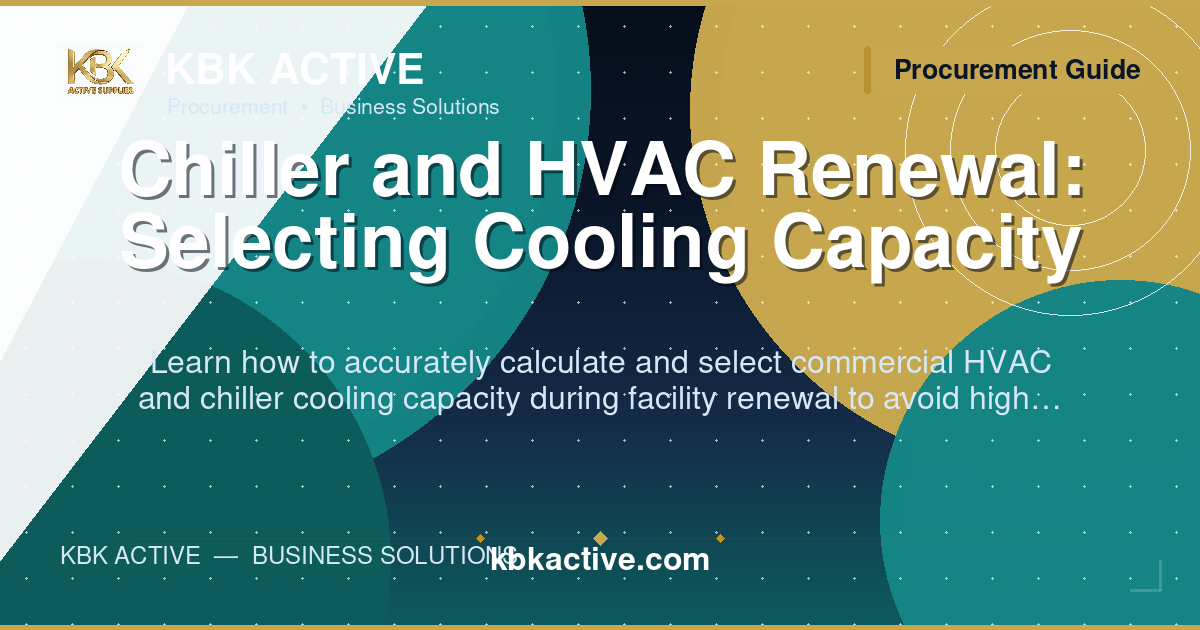 Chiller and HVAC Renewal: Selecting Cooling Capacity