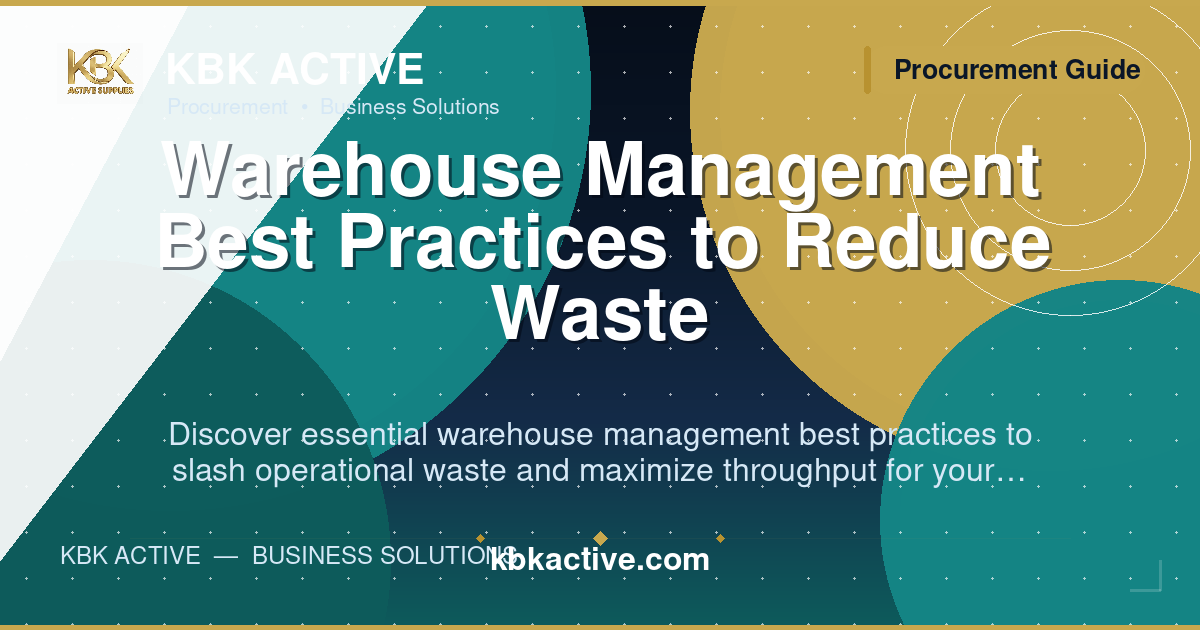Warehouse Management Best Practices to Reduce Waste
